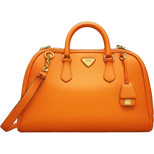 Orange Prada bag  emoji
