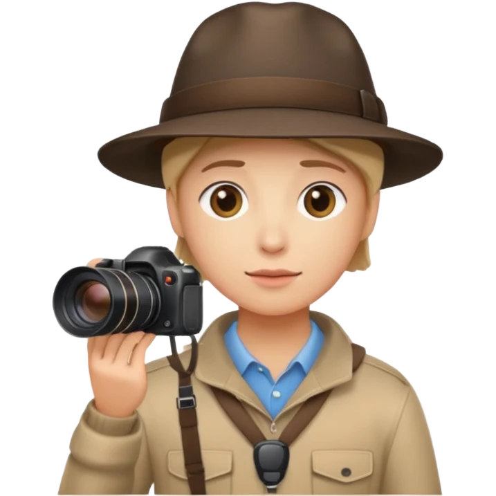 photographer facing away emoji