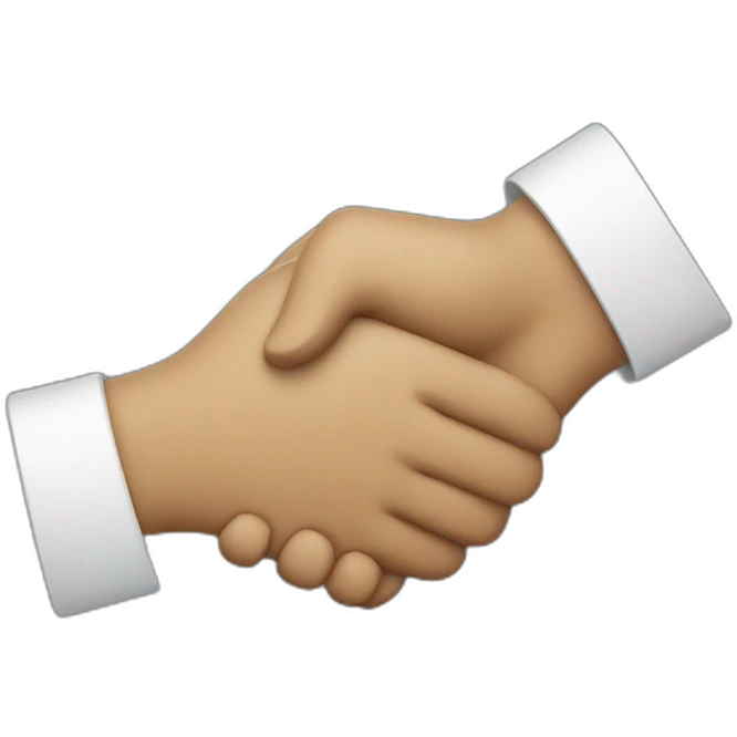 shaking hands emoji