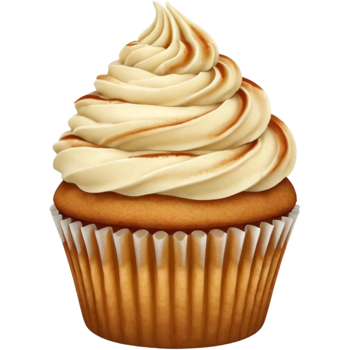 Apple cupcake emoji