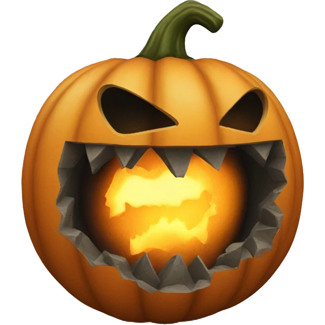 pumpkin bomb emoji