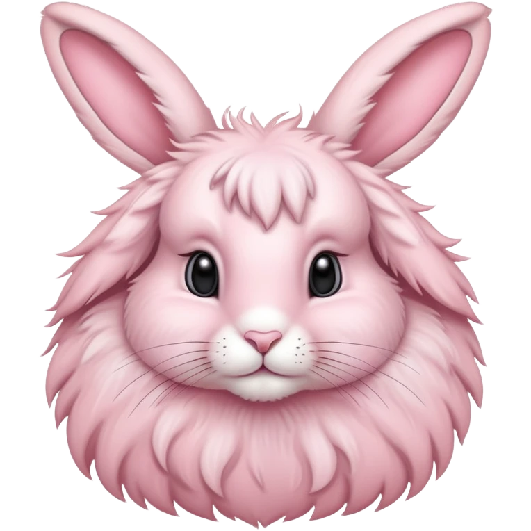 pastel pink hare  emoji