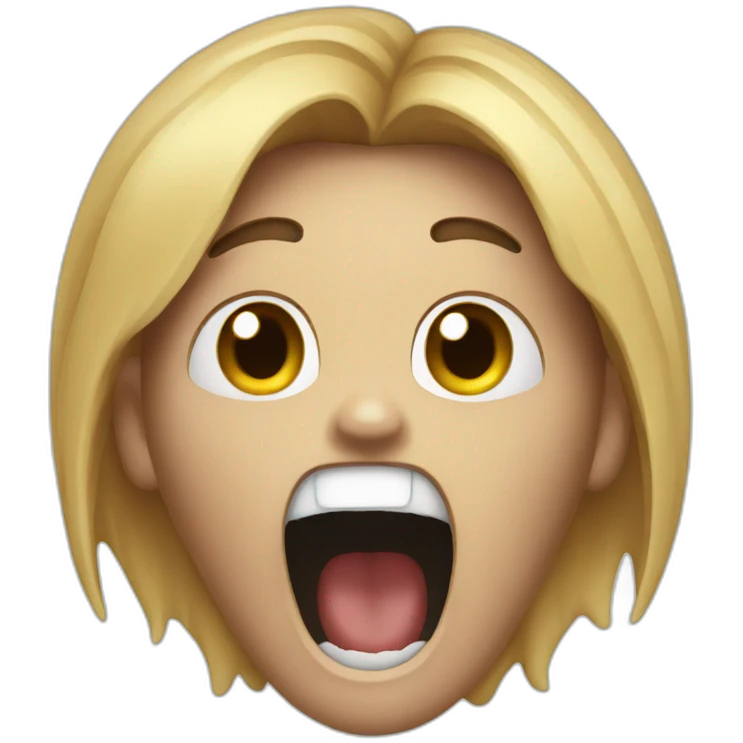 Scream emoji
