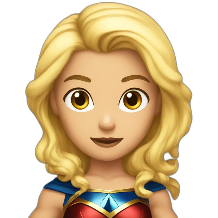 Wonder girl emoji