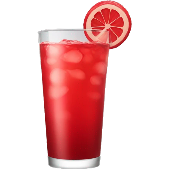 Red drink emoji