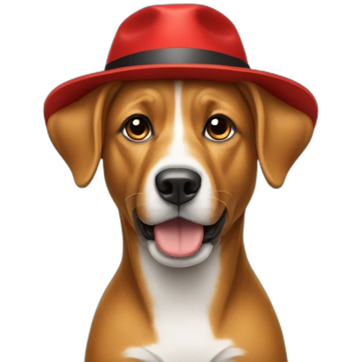 dog-in-the-red-hat emoji
