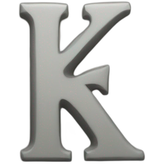 lettre K emoji