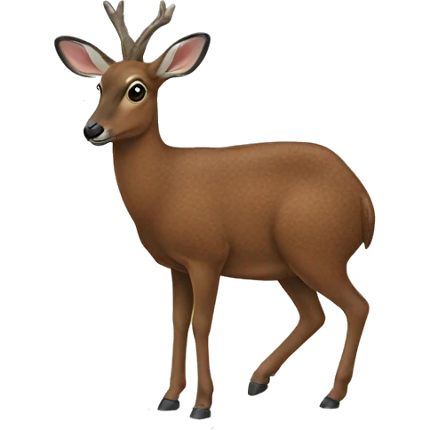 Roe with jumper emoji