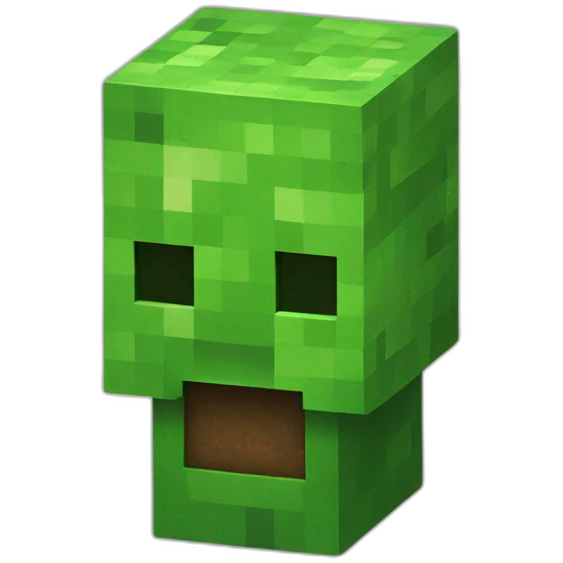 Minecraft creeper emoji