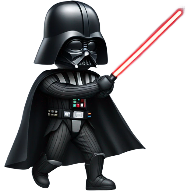 Darth Vader playing sports emoji