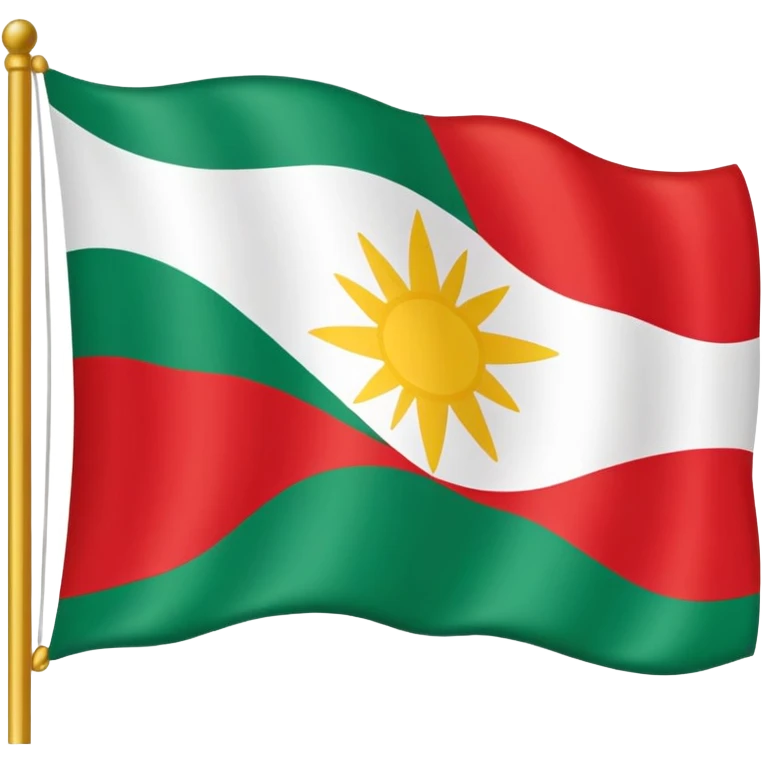 Khabarovsk Krai flag simple design emoji