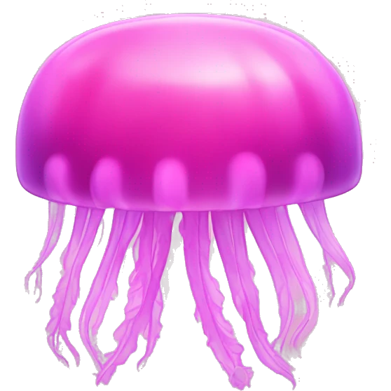 pink jellyfish emoji