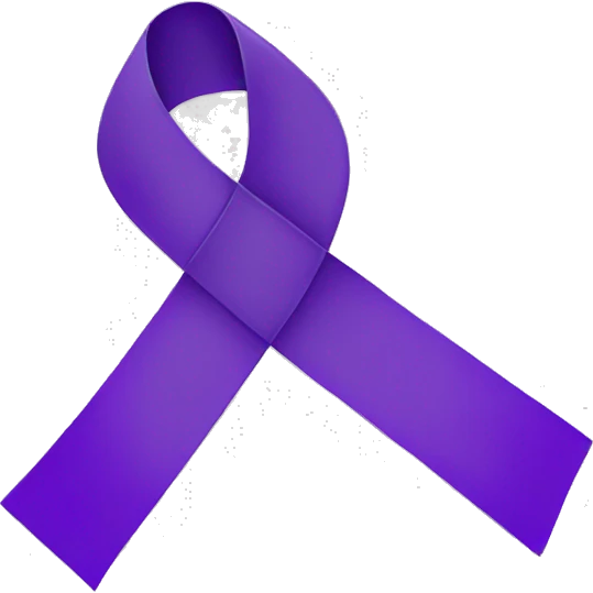 Domestic violence ribbon emoji