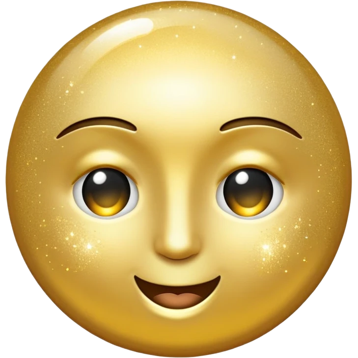 wink emoji with sparkling effects emoji