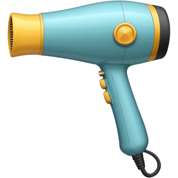 hair dryer emoji