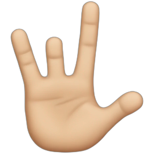 Major finger emoji