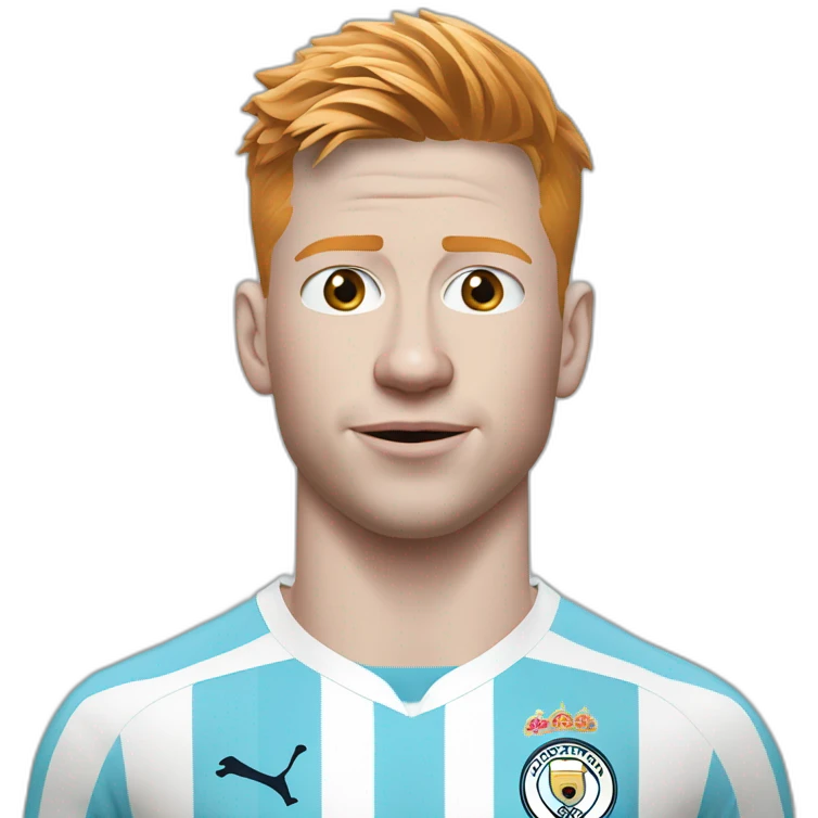 de bruyne realistic emoji