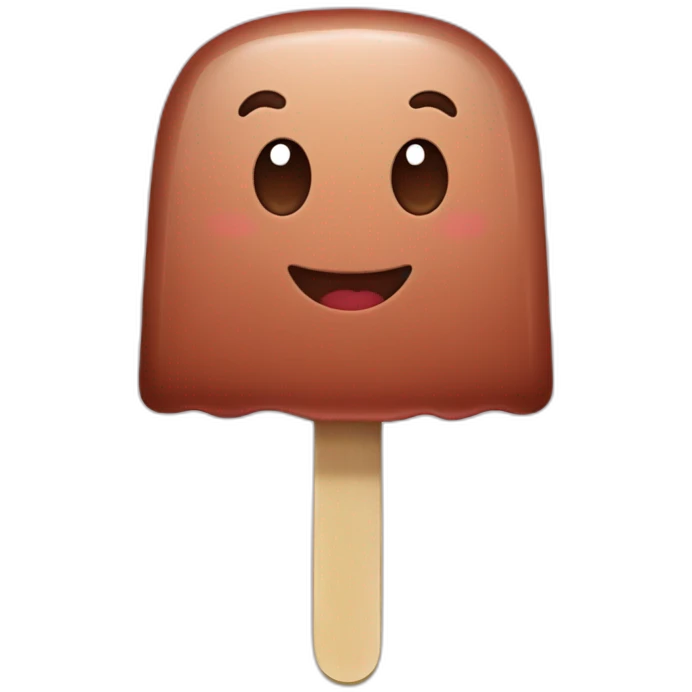 Large popsicle emoji