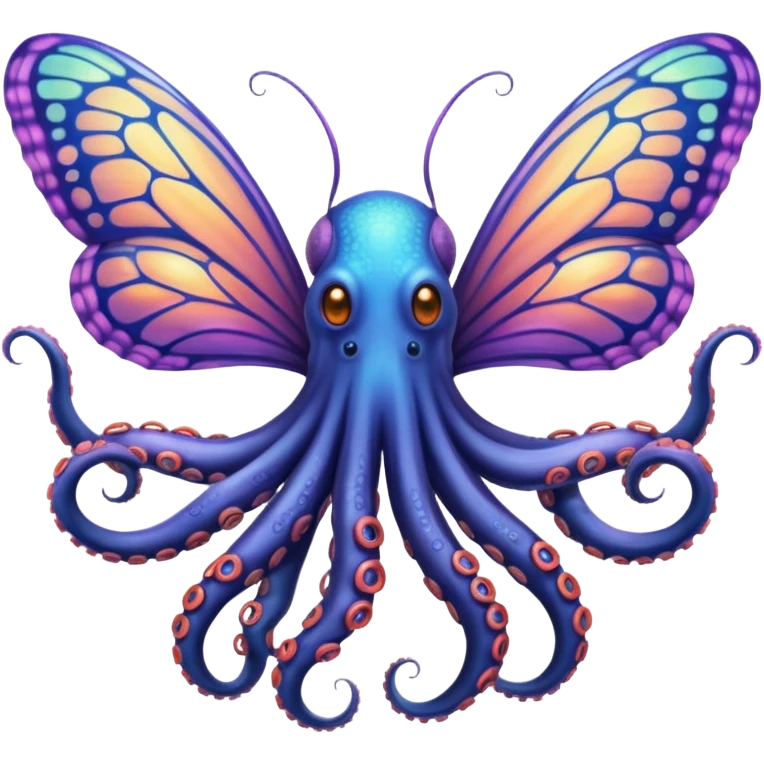 🦋+🐙? emoji