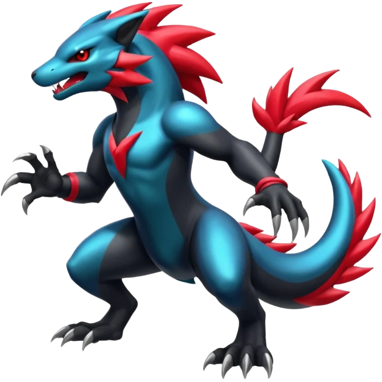  Shiny Zoroark-Salandit-Zekrom-fusion emoji