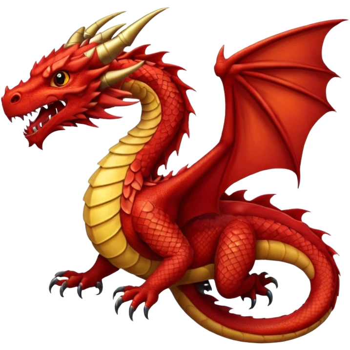 red dragon  emoji