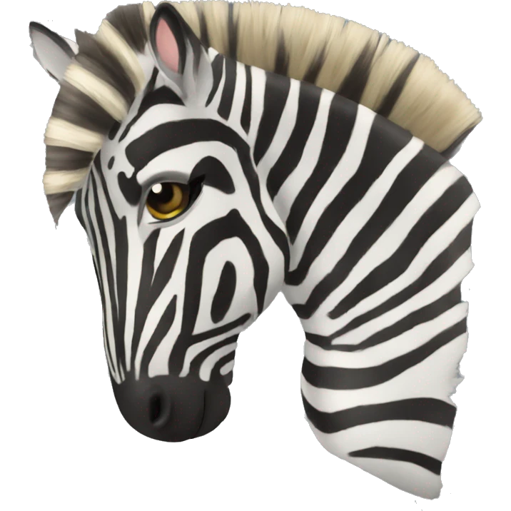 zebra fast and furious emoji