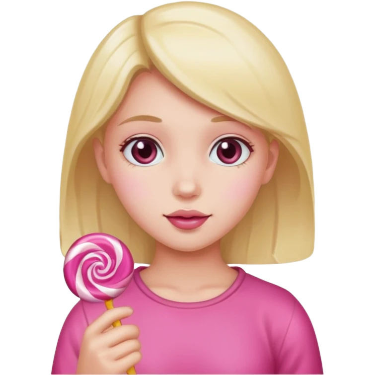 Şeker kız emoji