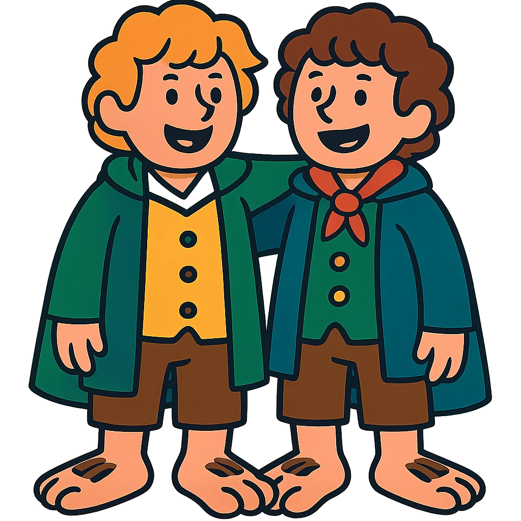 Merry and Pippin together emoji