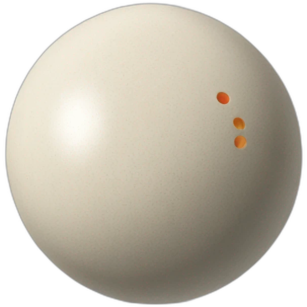 two pétanque ball emoji