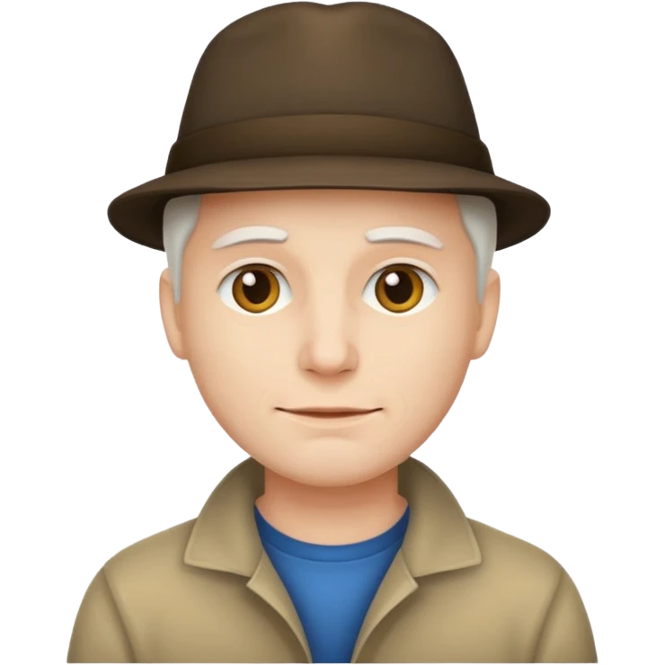 a man adult, white skin, no hat emoji