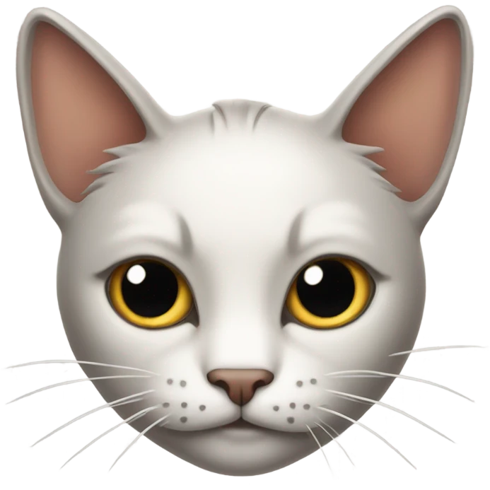Cat with two horns  emoji
