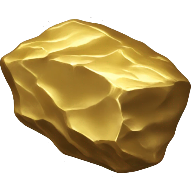 Gold nugget emoji