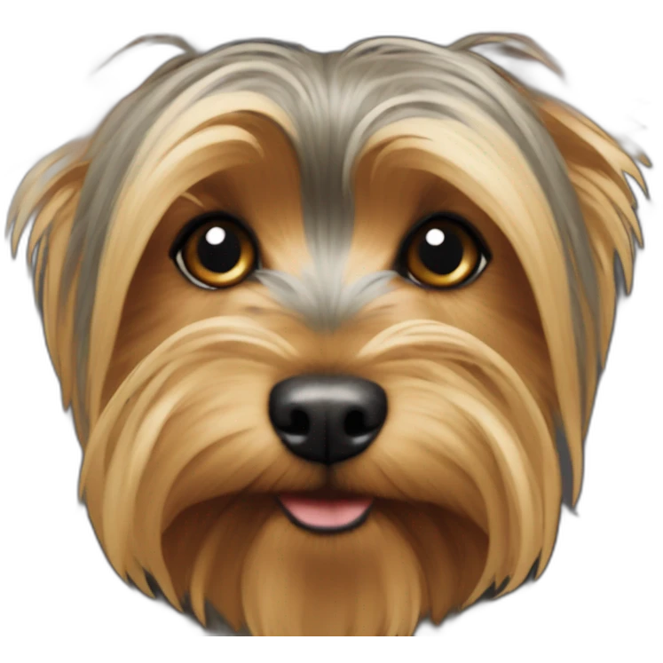 yorkshire-terrier-point-ears-down emoji
