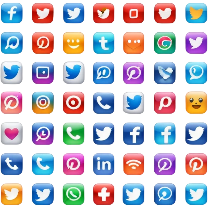 Redes sociales emoji