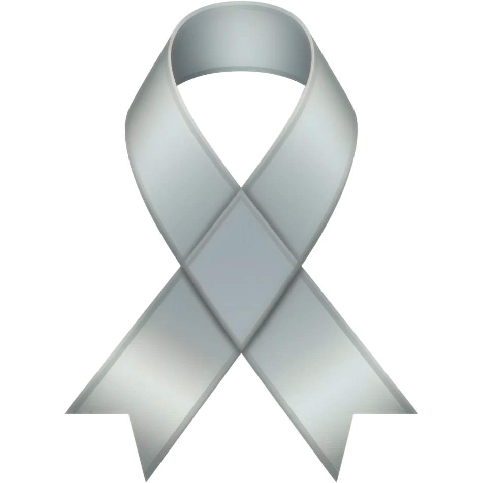 white ribbon emoji emoji