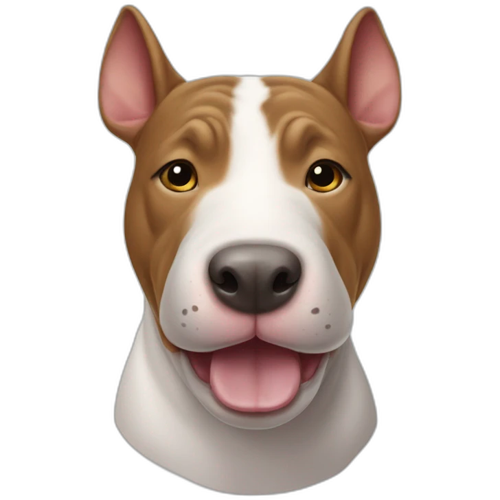 Hippopotame et un bull terrier emoji