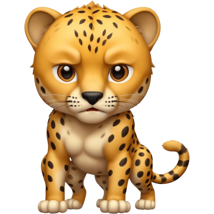 Angry Cheetah emoji