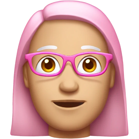 Pink iphone emoji