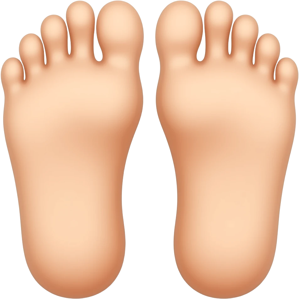 Someone sleepings feet emoji