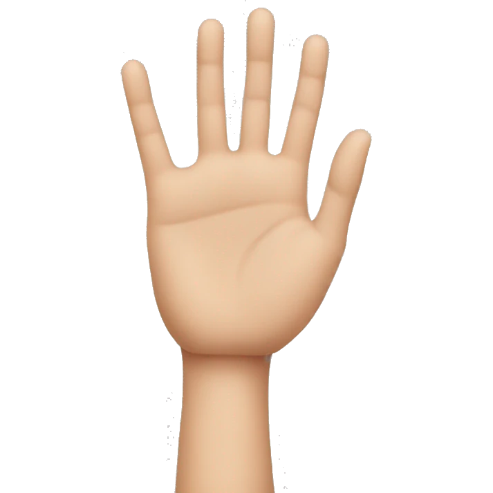 Hand  emoji