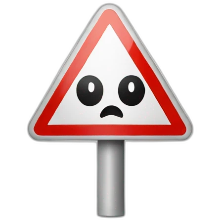 warning sign emoji