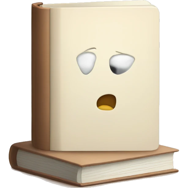 book with a cover that says storyh emoji