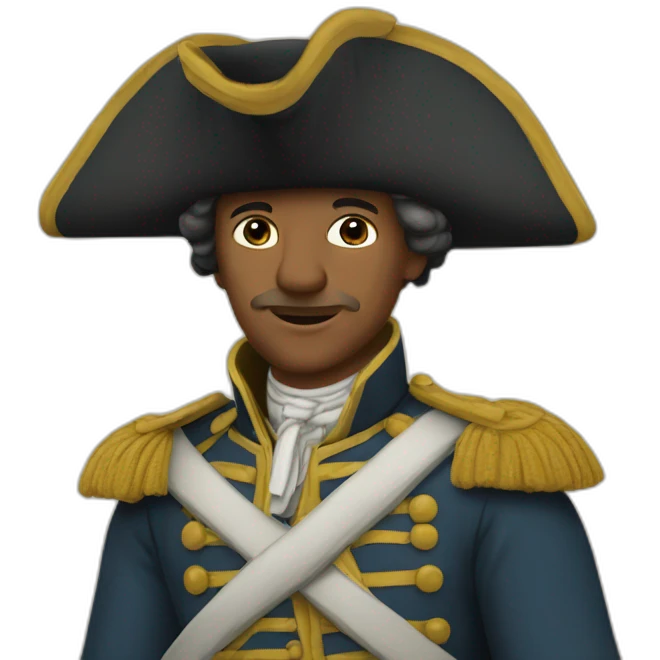 Dutch East India soldier from the past emoji