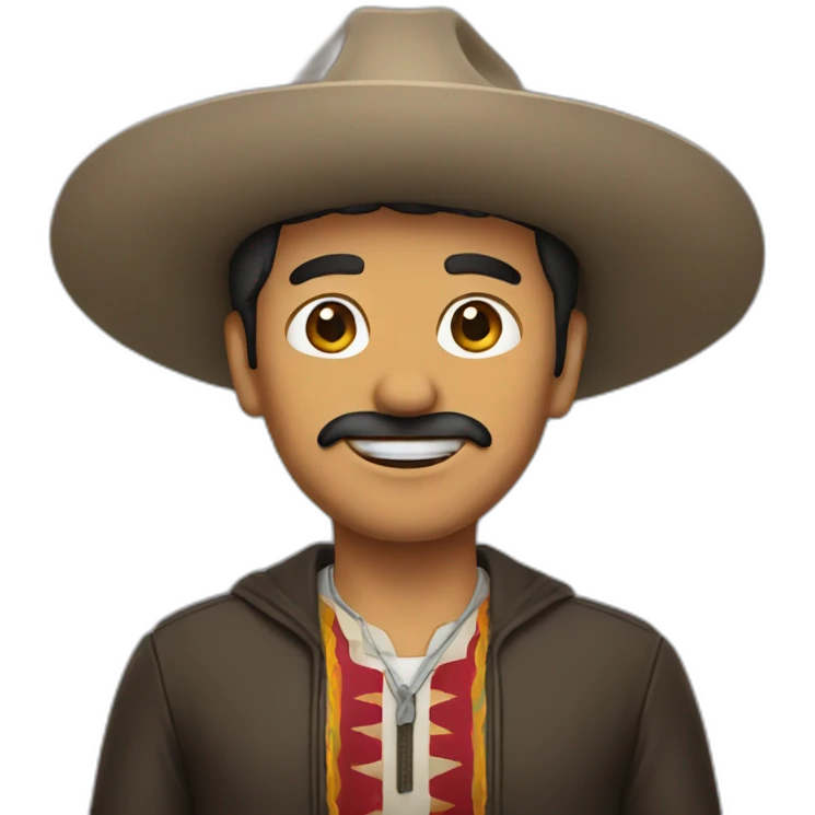 Mexican Man emoji