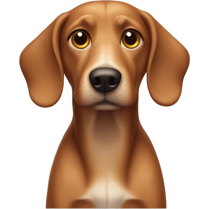 Weener dog emoji