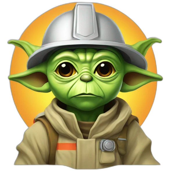 yoda-firefighter-colorful emoji