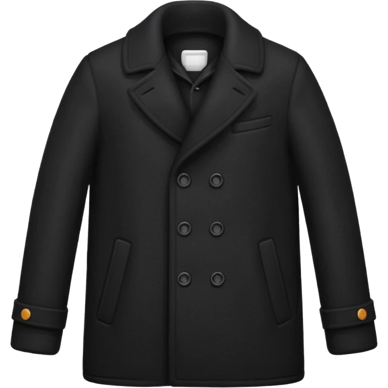 black coat emoji