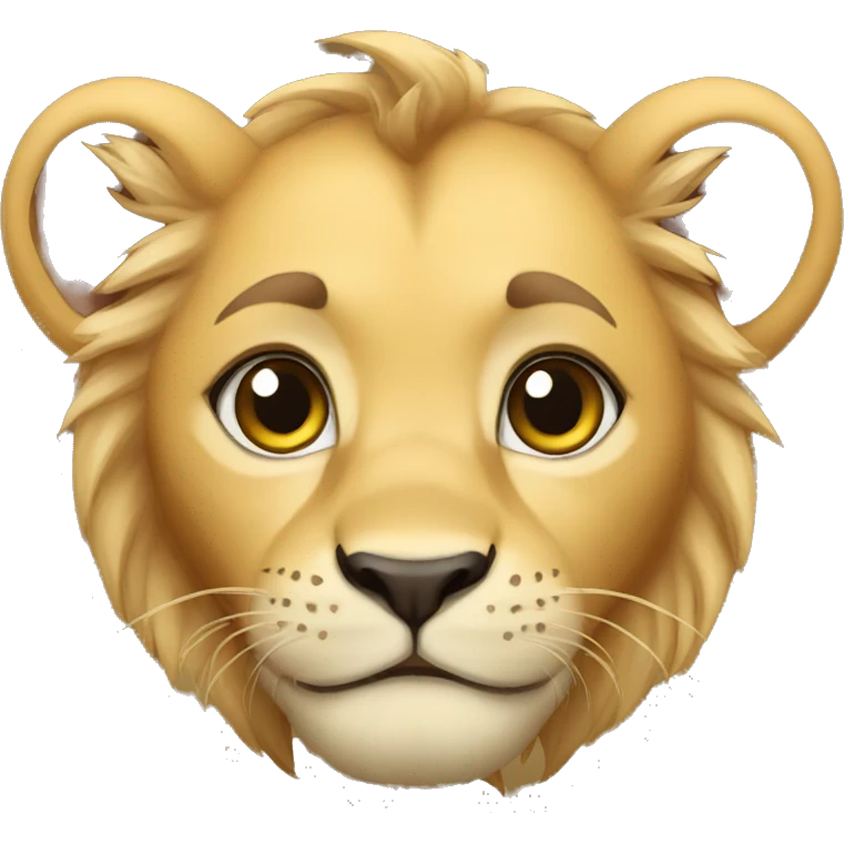 lion cub emoji