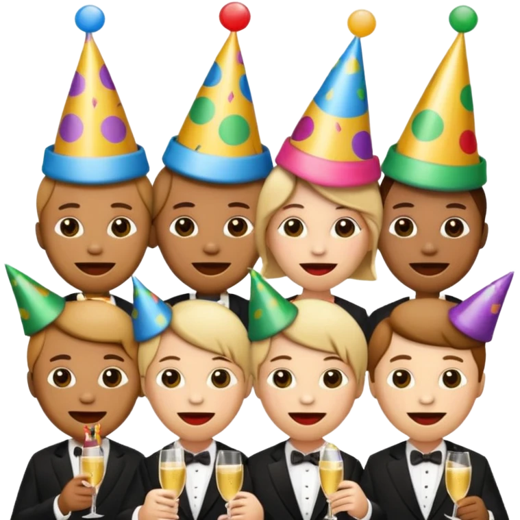 emoticon party emoji