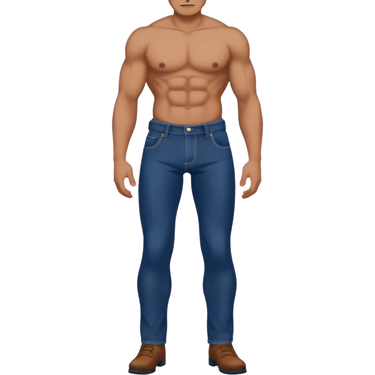 Man with a huge bulge in his pants  emoji